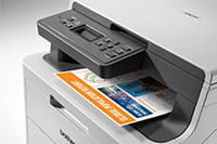 DCP-L3510DW colour printer with colour print out