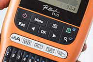 PT-E110 dedicated function keys