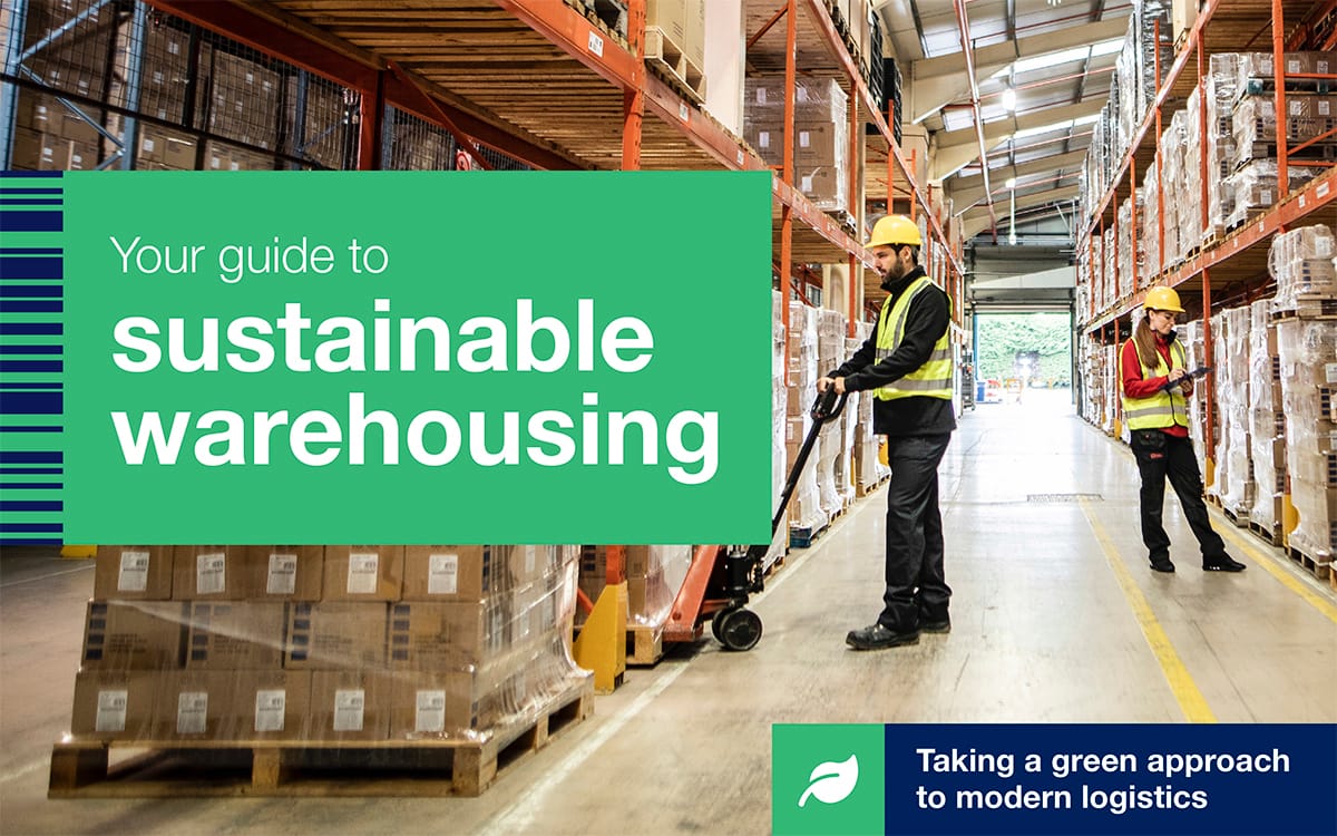 Thumbnail cover of 'Your guide to sustainable warehousing – taking a green approach to modern logistics'