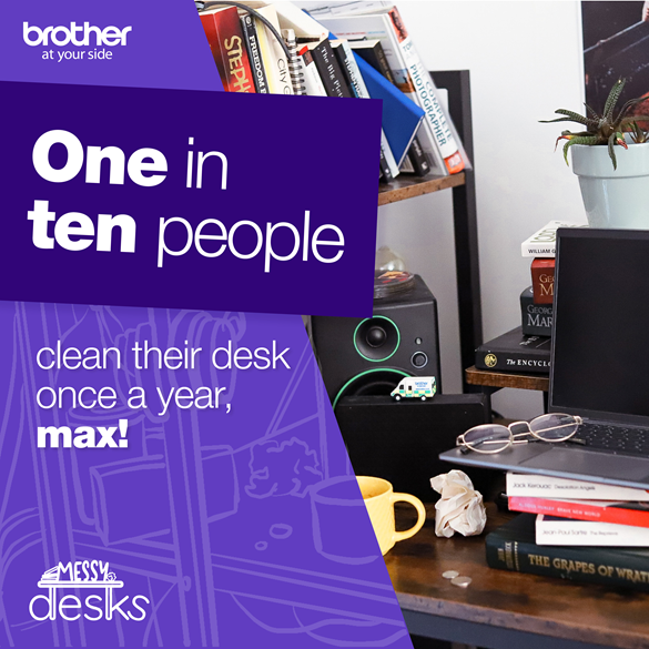CD4651 Messy desks - Social post 3 - 1080x1080px