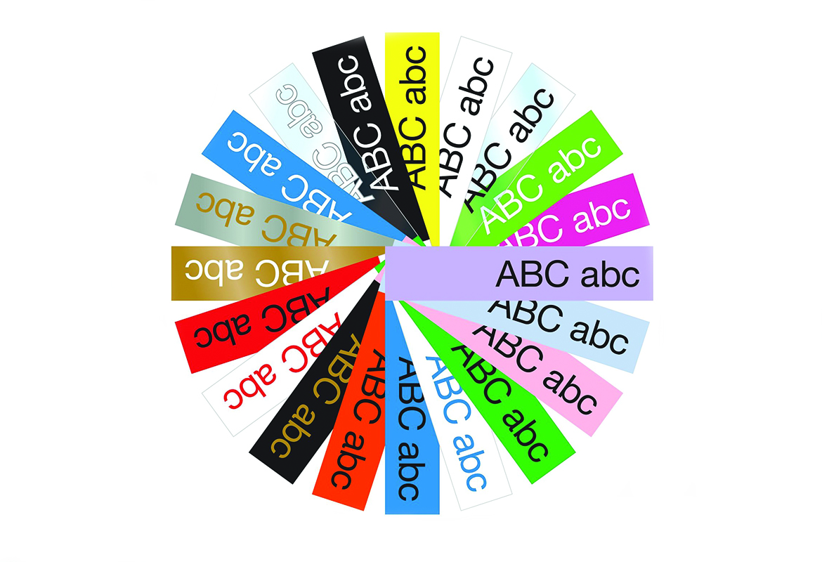 Brother Tz Tape Chart