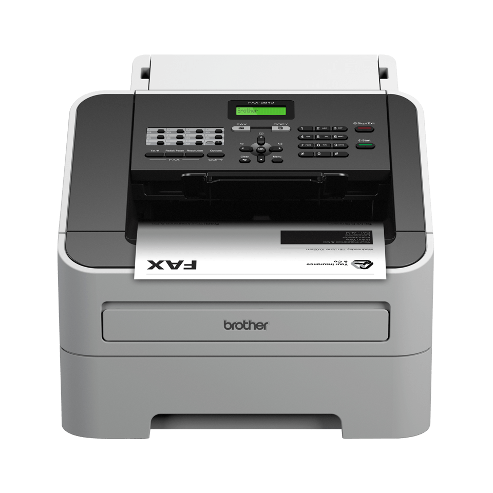 FAX-2840 | High Speed Mono Laser Fax Machine | Brother UK