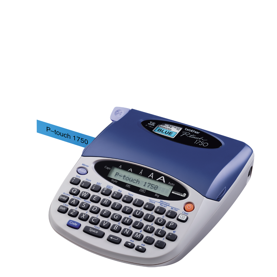 PT1750 PTouch Labeller Brother UK