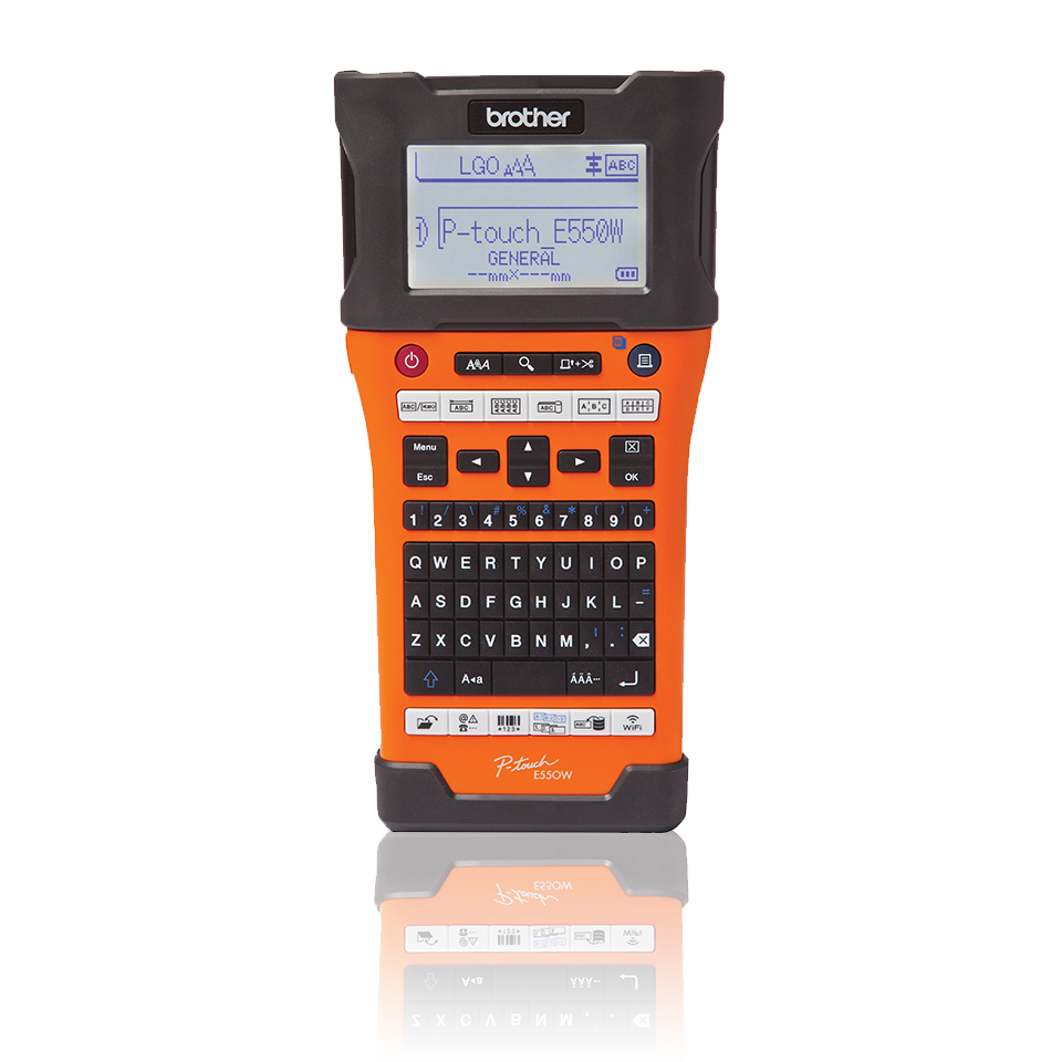 PTE550WVP Handheld Label Printer Brother UK