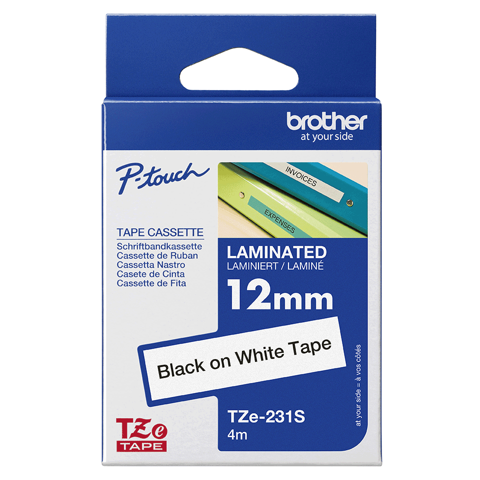 It's just a photo of Invaluable Label Tape Cassette 12mm It's just a graphic of Invaluable Label Tape Cassette 12mm