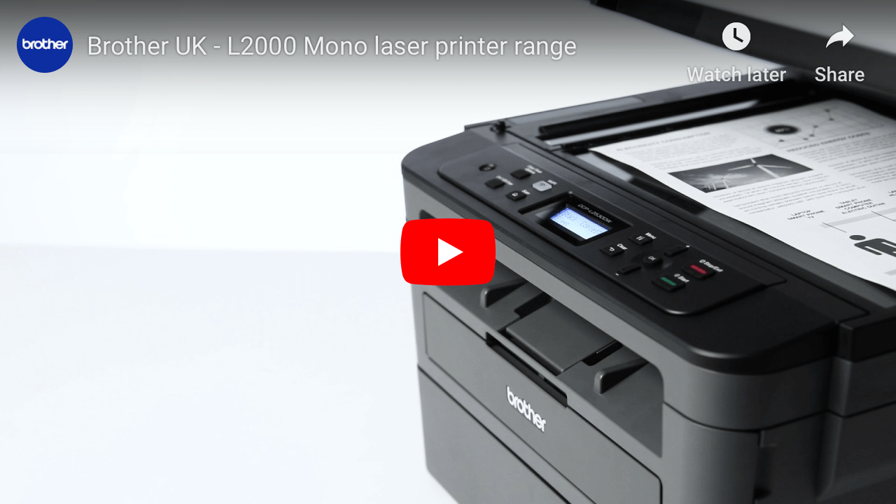 Hl L2350dw Mono Laser Printer Brother Uk