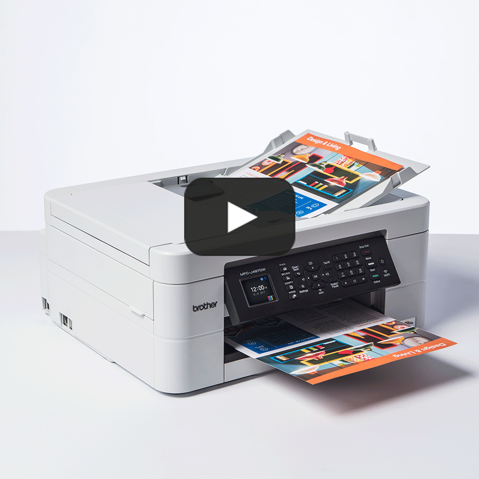 MFCJ497DW 4in1 Colour Inkjet Printer Brother
