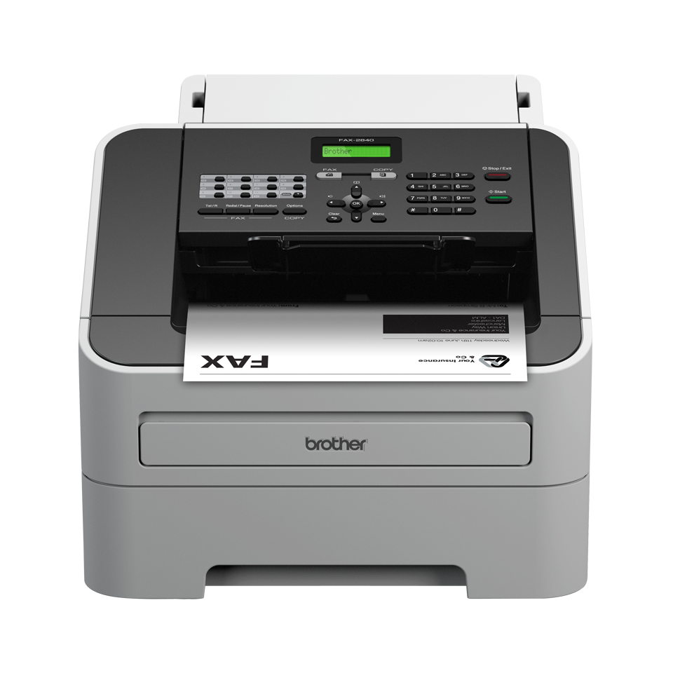 fax 2840 high speed mono laser fax machine brother uk fax papers online
